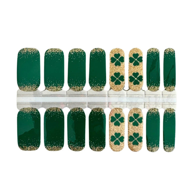 Shamrock Shimmer | St. Patrick’s Day Nail Wraps
