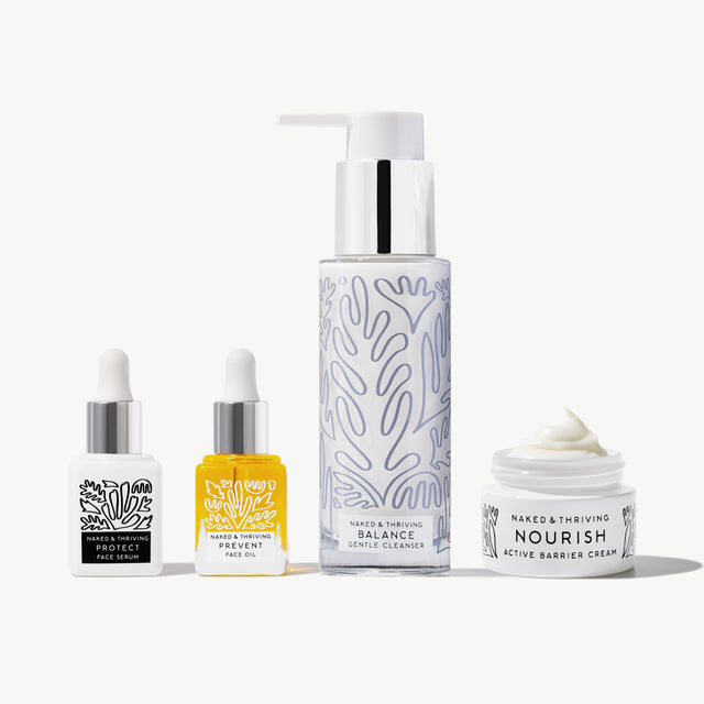Mini Balance Routine: Gently fortify & nourish skin on the go