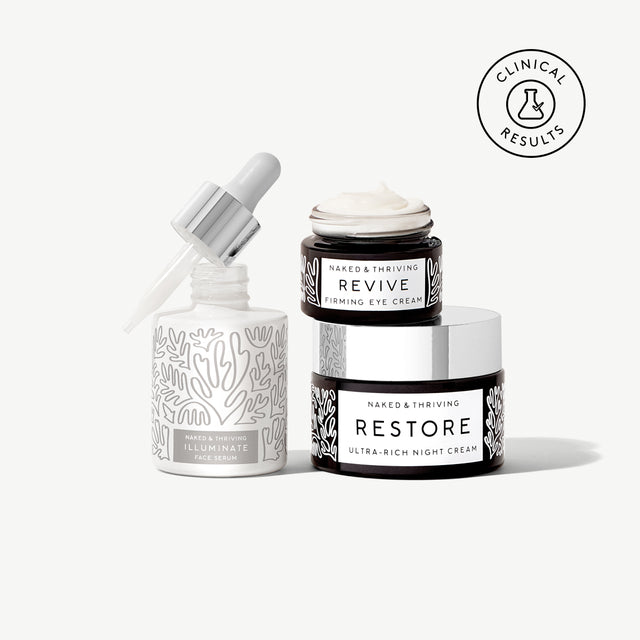 The Retinol-Alternative Trio: For skin that looks firm & even