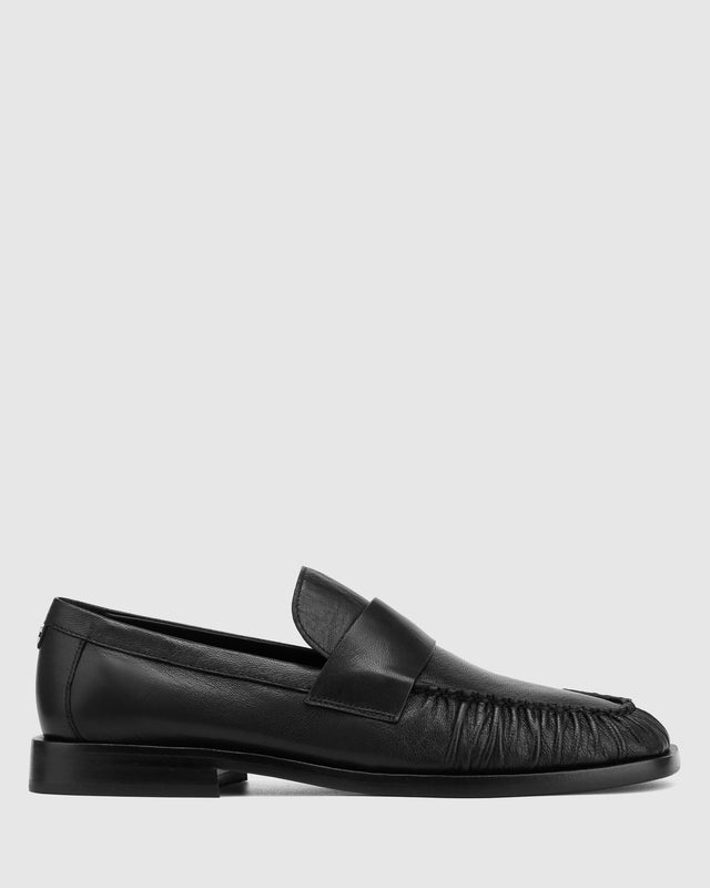 Voltage Black Leather