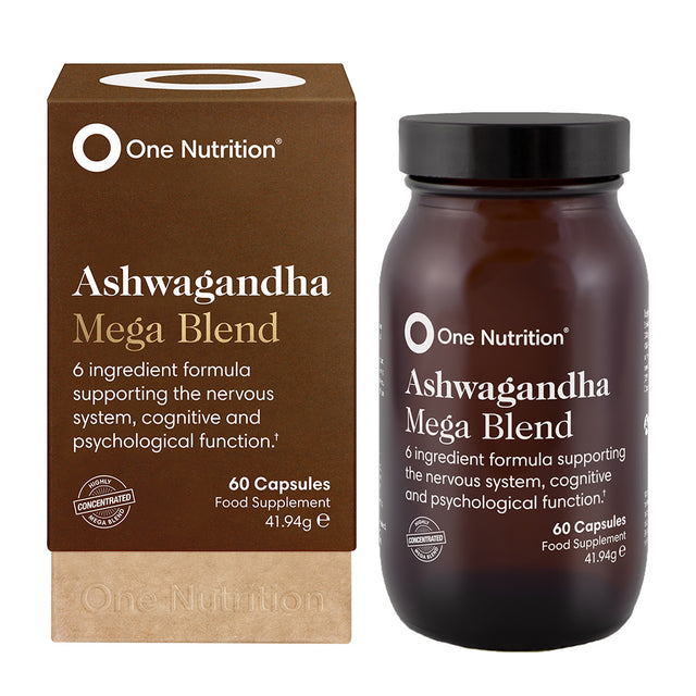 One Nutrition® Ashwagandha Mega Blend – 60 caps