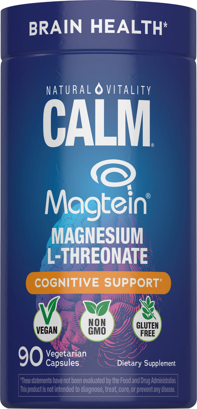 CALM Magtein Magnesium and L-Threonate, 90 Vegetarian Capsules