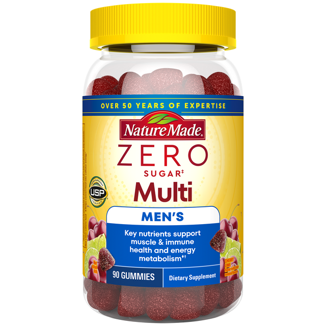 Zero Sugar‡ Men's Multivitamin Gummies
