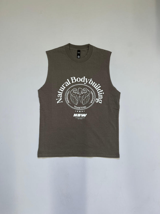 NBW Oversized Vests - Stone