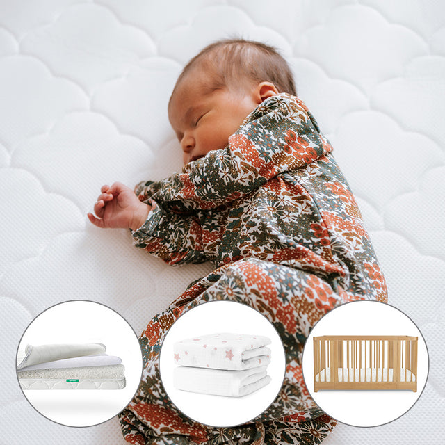 Nest Convertible Crib, Original Mattress, & Sheets