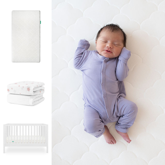 Galileo Crib, Original Crib Mattress & Sheets