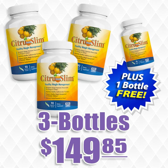 CitruSlim® Most Popular – Buy 3, Get 1 FREE!