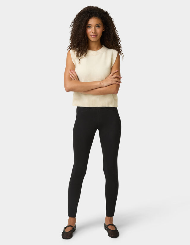 Classic Indigo Denim Leggings