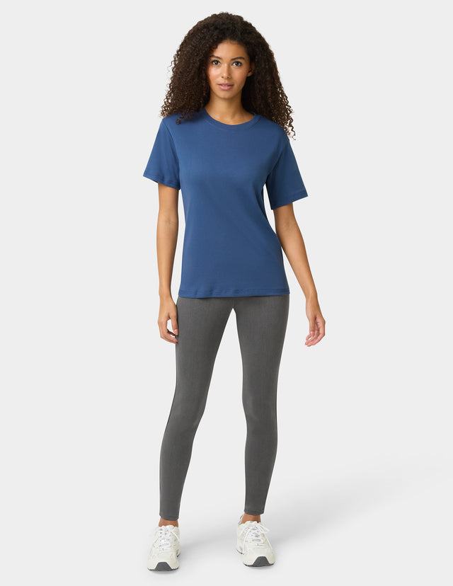 Classic Indigo Denim Leggings