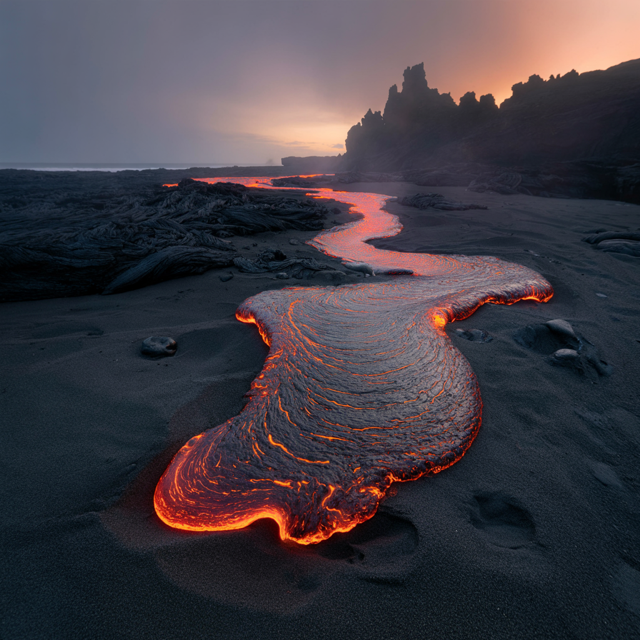 Volcanic Sand
