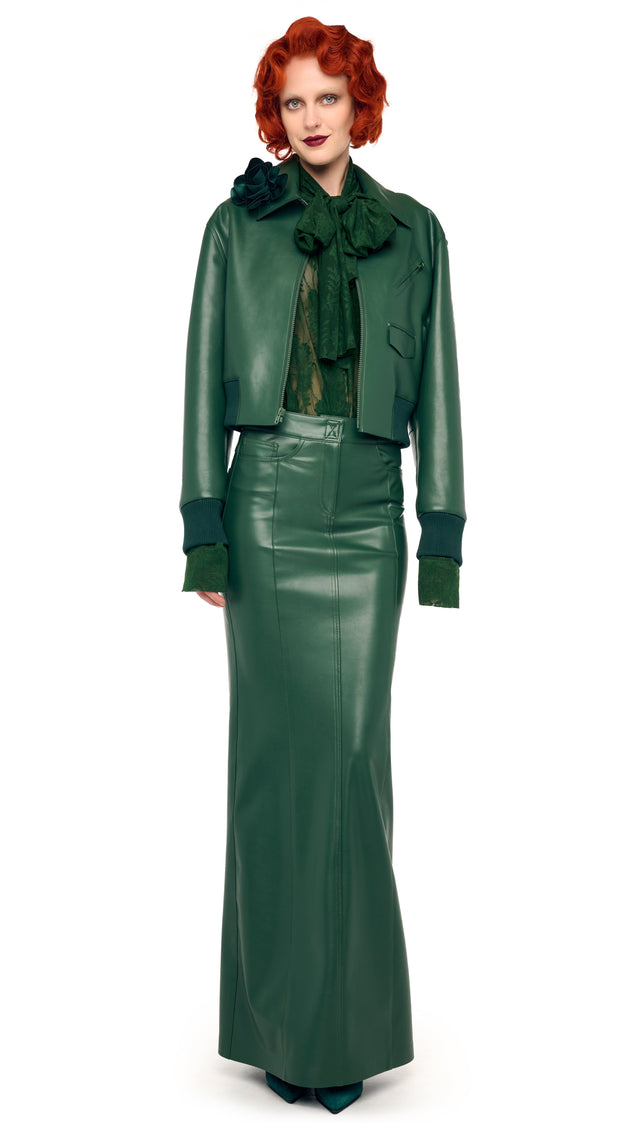 MENS ZIP FRONT CLASSIC CROPPED JACKET