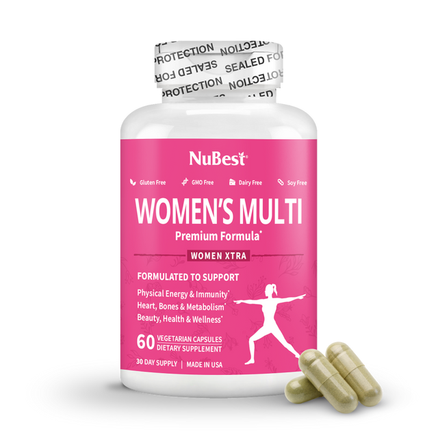 NuBest Women’s Multi - Women’s Vitality & Well-Being, 60 Vegan Capsules