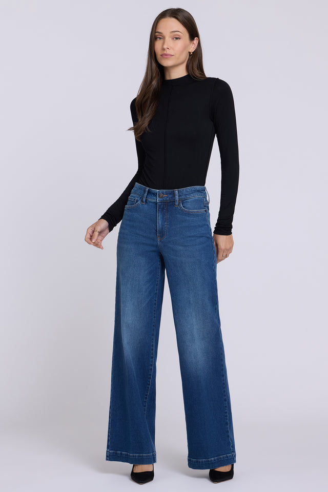 Teresa Wide Leg Jeans - Blaze