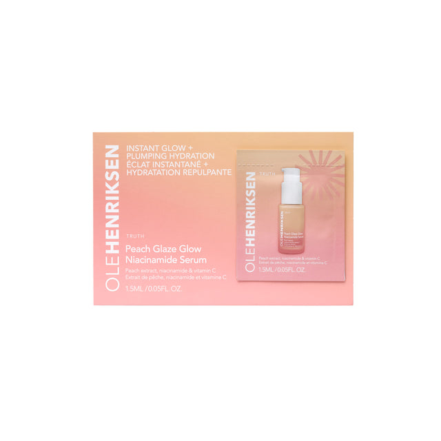 Peach Glaze Glow Niacinamide Serum Packette