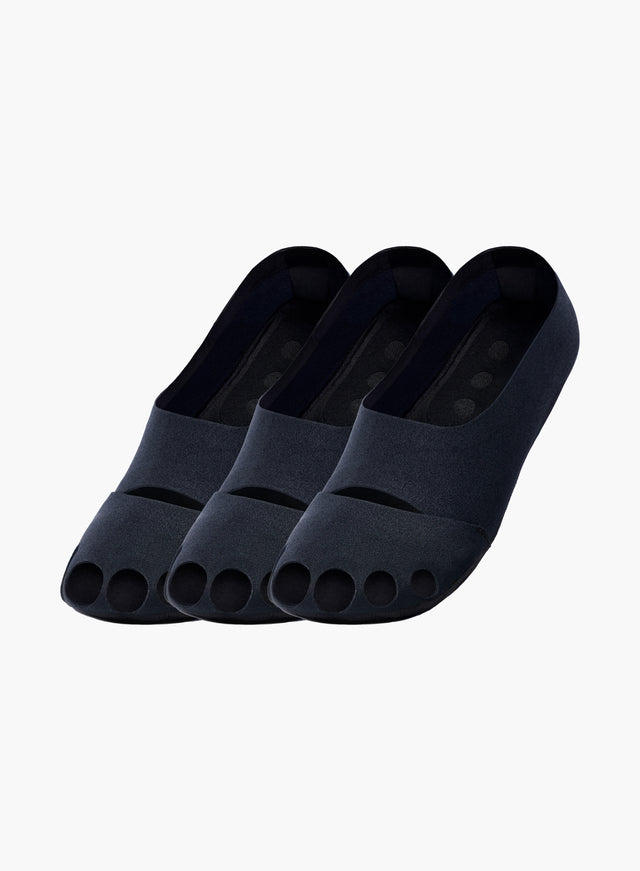 Studio Toe Grip Socks 3-Pack