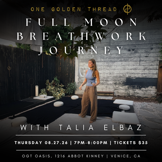 8.27.26 Full Moon Breathwork Journey | with Talia Elbaz
