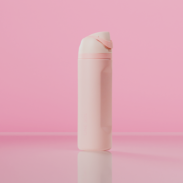 🎁 One Sol Stainless Steel Bottle | Pink (100% off)