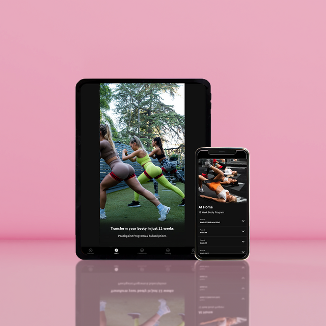 🎁 Peach Gainz At Home Program (100% off)