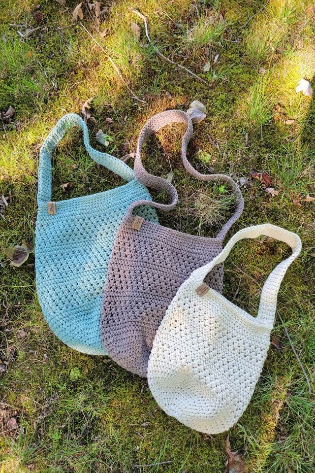 Rustic Summer Market Bag (Crochet)