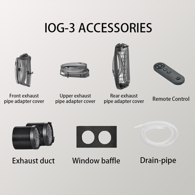Portable Air Conditioner (IOG-3) Product Accessories
