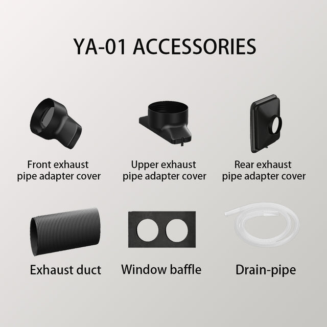 Portable Air Conditioner (YA01) Product Accessories