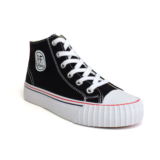 Center Kids High-Top Black/White
