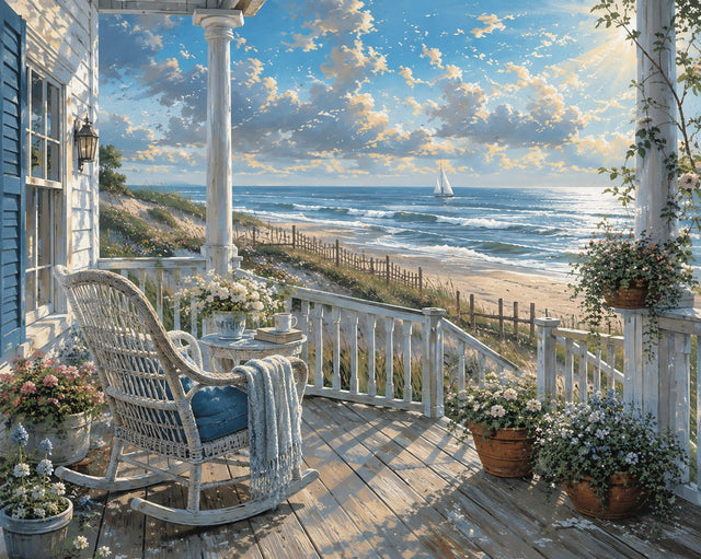 Seaside Overlook Morning Serenity (Made in USA | Ships from USA)