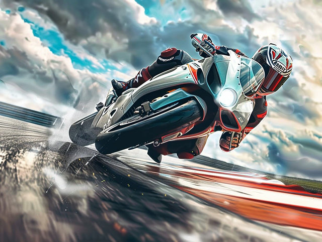 Dynamic Motorbike Speedster