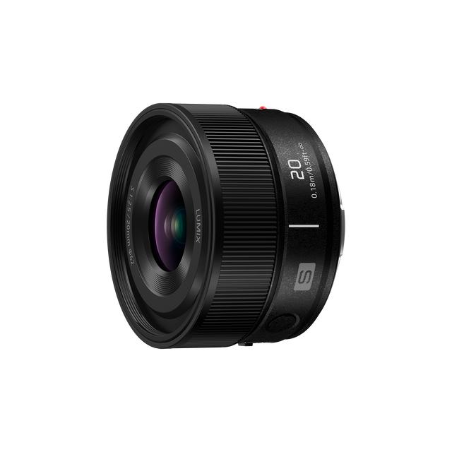 LUMIX S Series Camera Lens - 20mm F2.5 Compact Prime L-Mount Lens