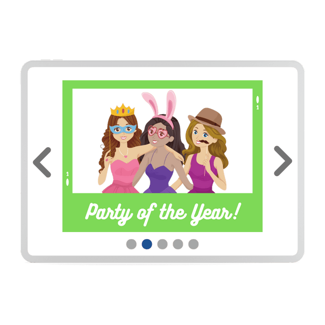 Live Photo Booth Slideshow