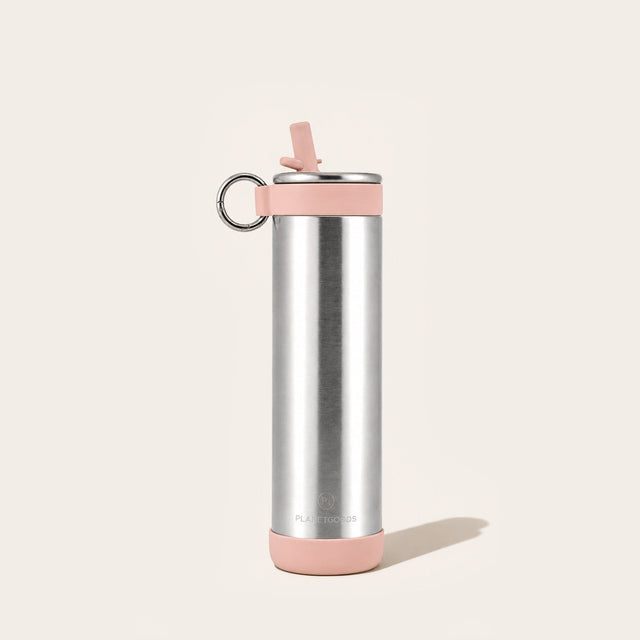 20 oz Flip Straw Water Bottle