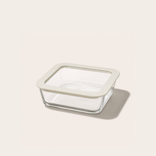 Square Glass Food Storage Container