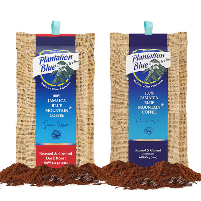 12oz Dark Roast Ground & 16oz Medium Roast Ground