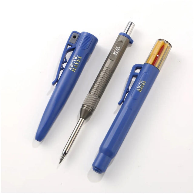 Arctic Hayes Aluminium Deep Hole Pencil & 6pc Refill Set