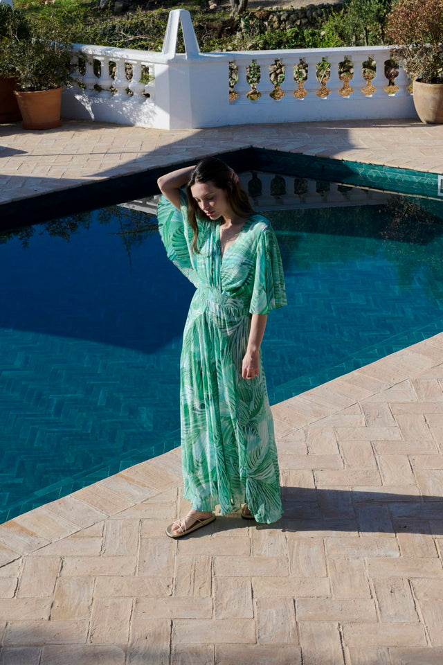 Long Dress Grace - Green Althea