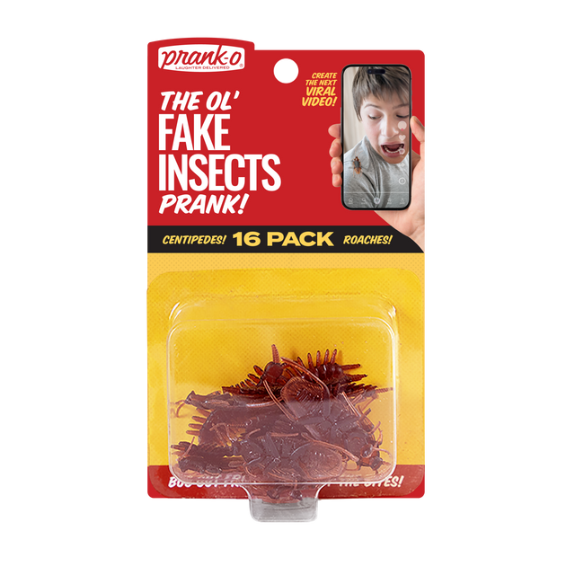 The Ol' Fake Insects Prank