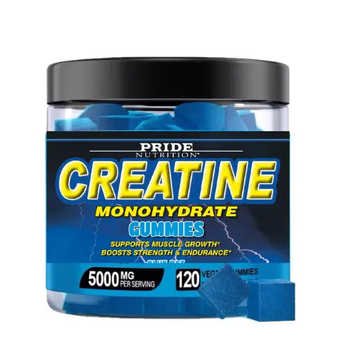 *NEW* Creatine Monohydrate Gummies for Men & Women-5g of Creatine Monohydrate per Serving- Help Increase Strength and Build Muscle,Sugar Free,Vegan, 120 Count