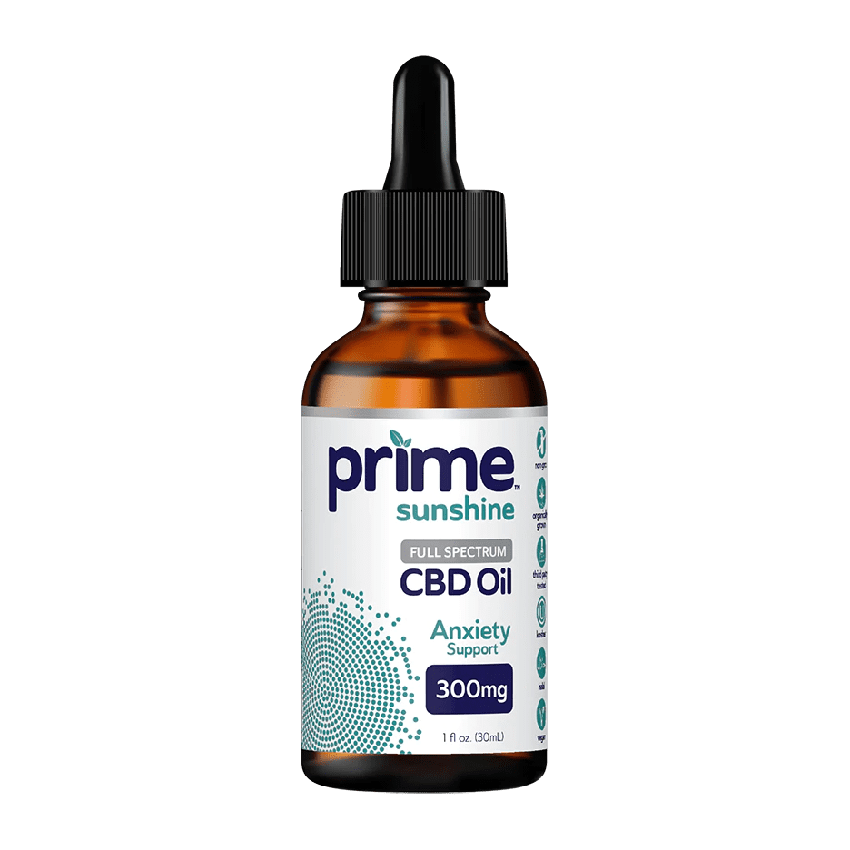 300MG HEMP Oil For Anxiety Support