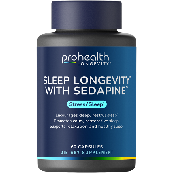 Sleep Longevity with Sedapine™ - 60 capsules