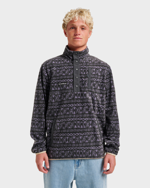 No Destination Technical Pullover Polar Fleece - Graystone