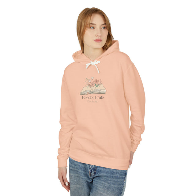Reading Cozy Hoodie — "Readers Gonna Read" Floral Book Lover Sweatshirt