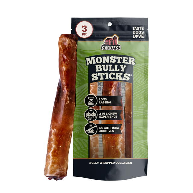 Monster Bully Sticks® Bully Wrapped Collagen
