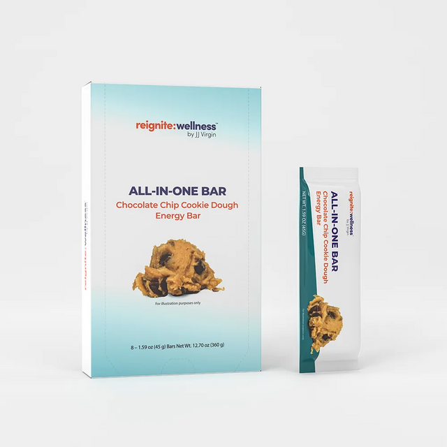 All-In-One Chocolate Chip Cookie Dough Energy Bar