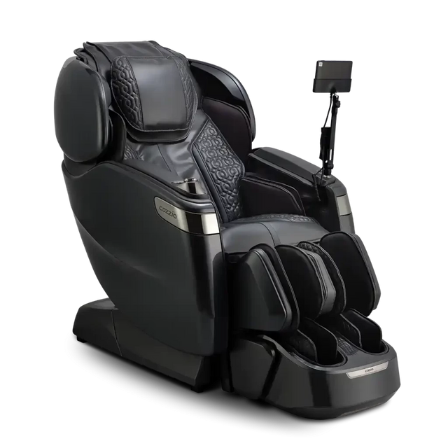 Floor Model-COZZIA CZ-718 QI XE Pro DUO (4D+4D Dual Rollers) With Advanced Touch Screen Tech, Full Thai/Ankle Stretch+ Chair Doctor And Ai  Massage Chair-Fully 
