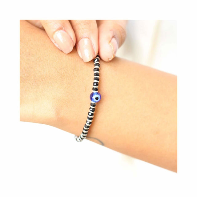 Evil Eye Silver Nazariya Bracelet