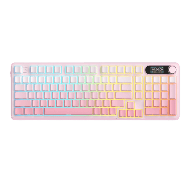 S98 96% Wireless Mechanical Keyboard (Pink Edition)