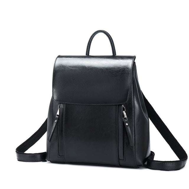 Flash Sale Top Grain Leather Backpack For Women Leather Designer Backpack Stylish Backpack Shoulder Bags