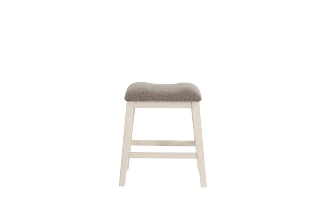 Modern Contemporary Dining Room Furniture Chairs Set Of 2 Counter Height High Stools Light Wooden Cushion Seat