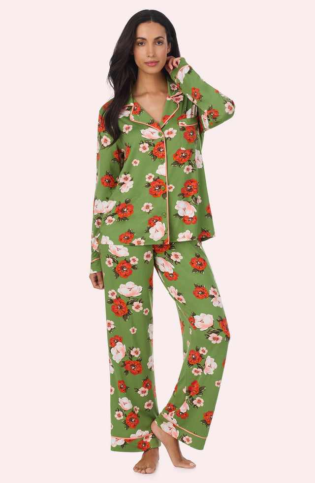 Stella Knit Pj Set In Autumn Blooms