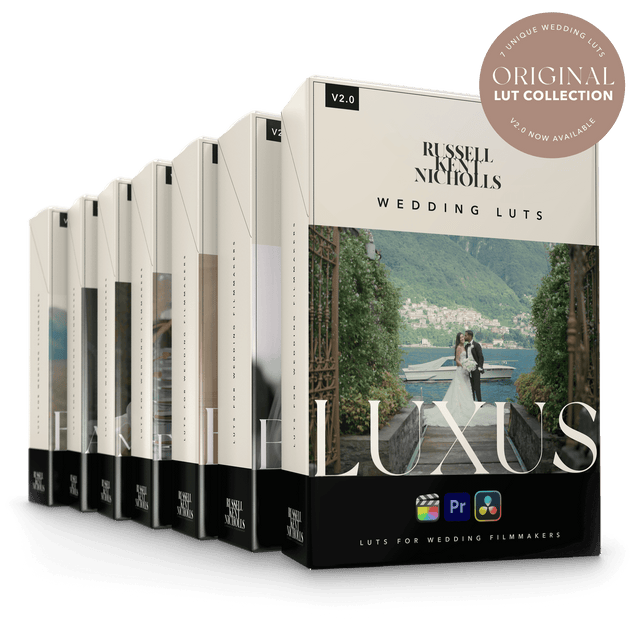 Cinematic Wedding LUTs for Final Cut, Premiere Pro & Resolve